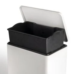 Marque Generique (1 PoUnitebelle) Conteneur Rectangulaire Extérieur Pour Le Recyclage... -Pegane Shop 1 pounitebelle conteneur rectangulaire exterieur pour le recyclage avec ouverture a pedale peint en blanc aluminium 13911886 38578606 1140x1140