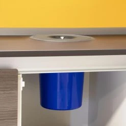 Inconnu (1 Unite) Poubelle Encastrable Pour Plan De Travail De Cuisine, 6L, A... -Pegane Shop 1 unite poubelle encastrable pour plan de travail de cuisine 6l acier inoxydable et plastique 10954016 28612088 1140x1140