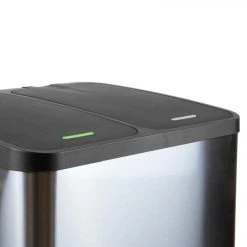 Inconnu (1 Unite) Poubelle Extérieure à 2 Compartiments De 15 Litres, Acier... -Pegane Shop 1 unite poubelle exterieure a 2 compartiments de 15 litres acier inoxydable 10954008 28612062 1140x1140