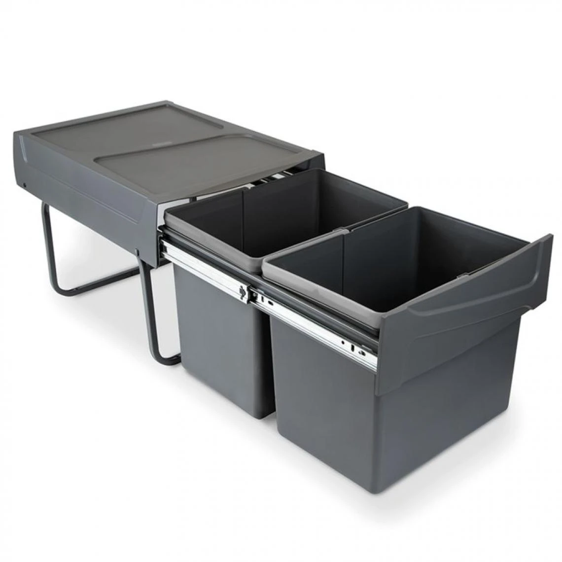 Inconnu (1 Unite) Poubelles De Recyclage Pour La Cuisine, 2 X 15 L, Fixation ... 1 Inconnu (1 Unite) Poubelles De Recyclage Pour La Cuisine, 2 X 15 L, Fixation ...