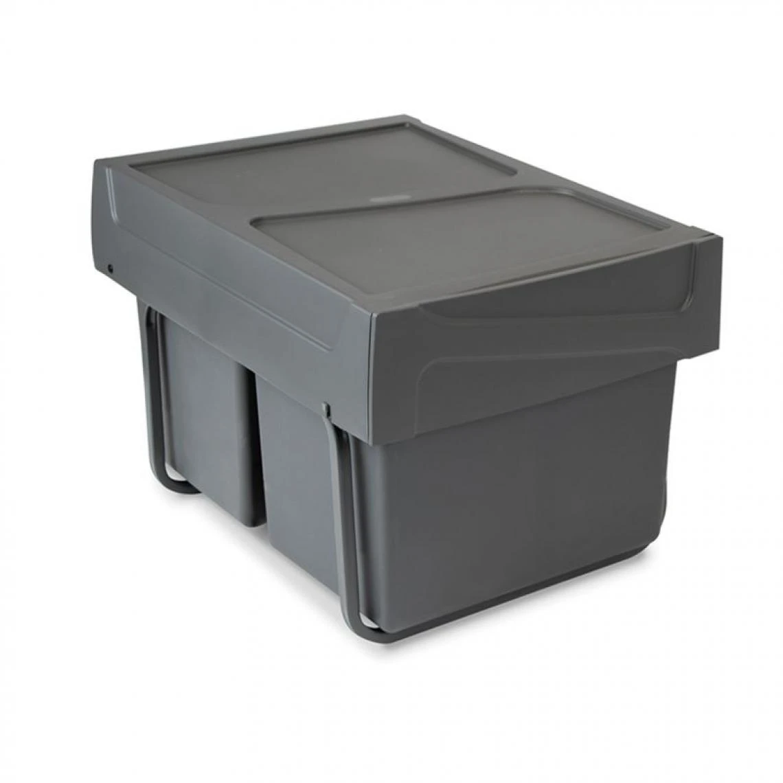 Inconnu (1 Unite) Poubelles De Recyclage Pour La Cuisine, 2 X 15 L, Fixation ... 2 Inconnu (1 Unite) Poubelles De Recyclage Pour La Cuisine, 2 X 15 L, Fixation ... - Image 2