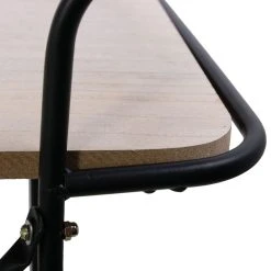 The Home Deco Factory Desserte De Cuisine Industrielle Oscar - L. 60 X H. 83 Cm - Noir 9 The Home Deco Factory Desserte De Cuisine Industrielle Oscar - L. 60 X H. 83 Cm - Noir -Pegane Shop 701508 4