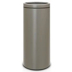 Brabantia TOUCH BIN - Poubelle Push 30 L Platinum - 483264
