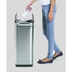 Poubelle Phantom Sensor Bin 30L Inox Mat, EKO -Pegane Shop 91ividqitdl sl1500 min