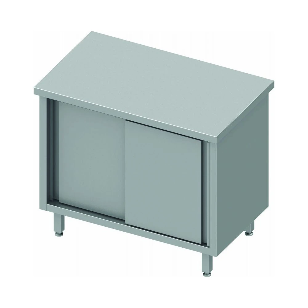 Materiel Chr Pro Armoire Basse Inox Porte Coulissante - Gamme 800 - Stalgast - Inox... 1 Materiel Chr Pro Armoire Basse Inox Porte Coulissante - Gamme 800 - Stalgast - Inox...