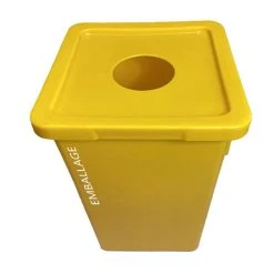 Plast'Up Rotomoulage BAC DE COLLECTE DES DECHETS TRIZEN