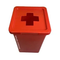 Plast'Up Rotomoulage BAC DE COLLECTE DES DECHETS TRIZEN