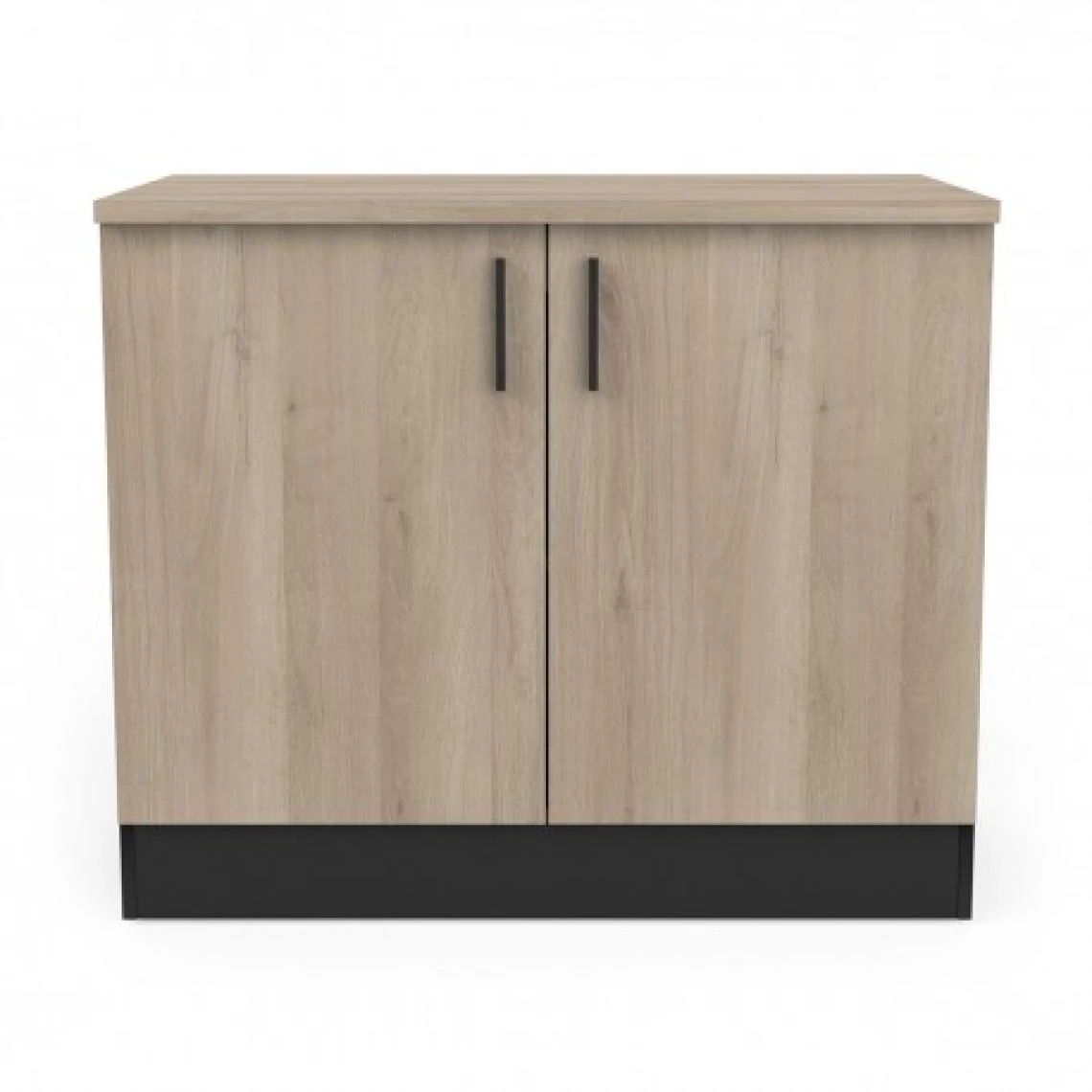 Mezieres BALI CAISSON BAS 2 PORTES 100CM CHENE 2 Mezieres BALI CAISSON BAS 2 PORTES 100CM CHENE - Image 2