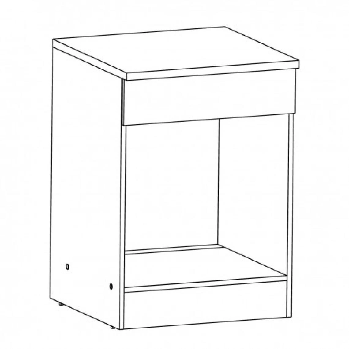 Mezieres BALI CAISSON BAS FOUR 60CM 3 Mezieres BALI CAISSON BAS FOUR 60CM – Image 3