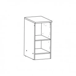 Mezieres BALI CAISSON BAS RANGEMENT BLANC 40CM 1P -Pegane Shop bali caisson bas rangement blanc 40cm 1p 13777086 38067450 1140x1140