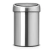 Brabantia Touch Bin, 3L - Matt Steel