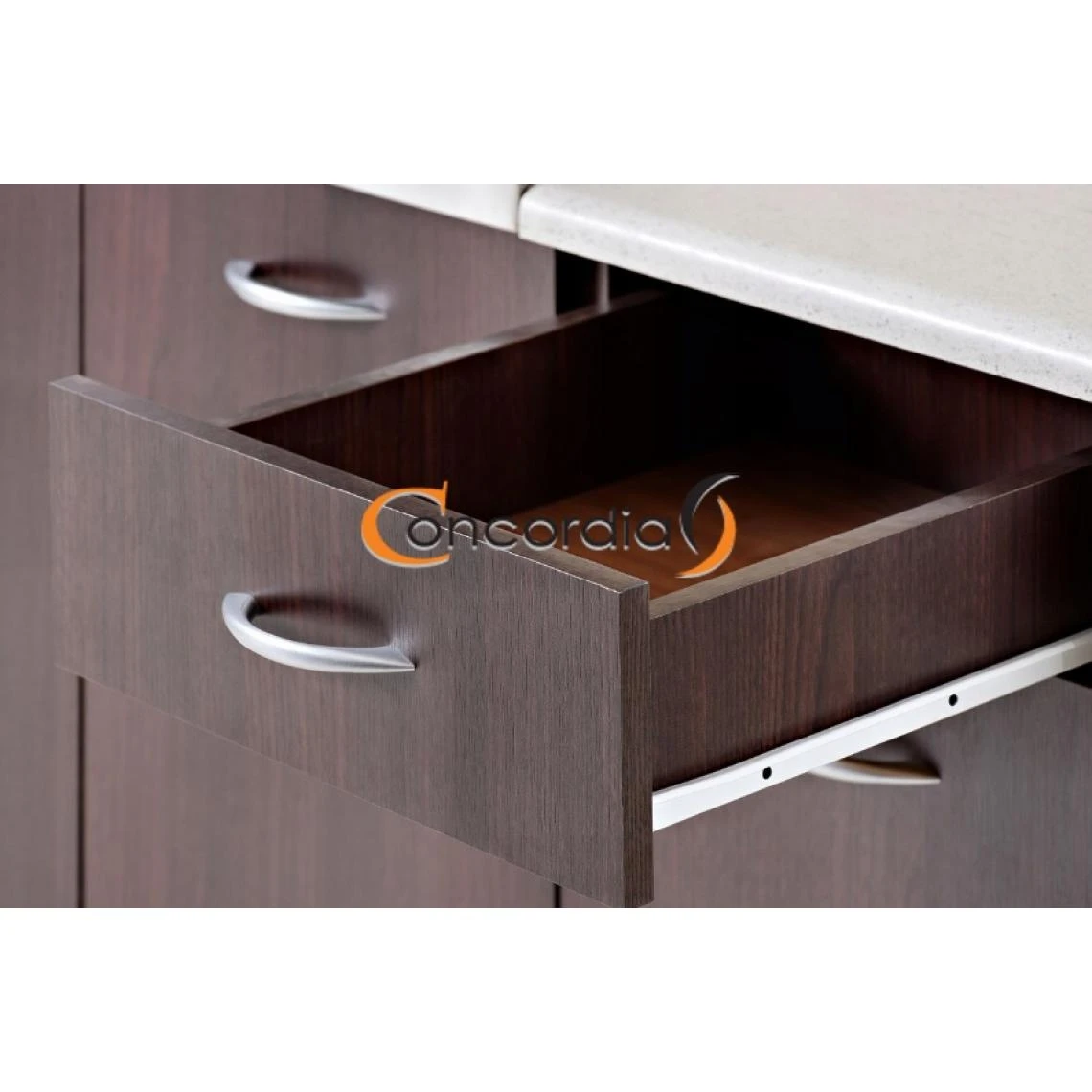 Hucoco CEDAR - Cuisine Complète Scandinave L 2,4 M 7 Pcs + Plan De Travail I... 3 Hucoco CEDAR - Cuisine Complète Scandinave L 2,4 M 7 Pcs + Plan De Travail I... - Image 3