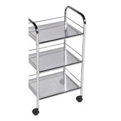 BUT Chariot 3 Tablettes NEO Chromé -Pegane Shop chariot 3 tablettes neo chrome 9157509 23902569 1140x1140