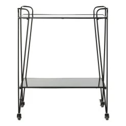 Chariot Multi-usages DKD Home Decor Noir Métal Verre (70 X 34 X 87 Cm... 9 Chariot Multi-usages DKD Home Decor Noir Métal Verre (70 X 34 X 87 Cm... -Pegane Shop chariot multi usages dkd home decor noir metal verre 70 x 34 x 87 cm 14108364 39303510 1140x1140