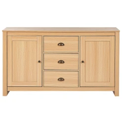 Beliani Commode à 2 Portes Bois Clair LANSIN 7 Beliani Commode à 2 Portes Bois Clair LANSIN -Pegane Shop commode a 2 portes bois clair lansin 13581026 37246174 1140x1140