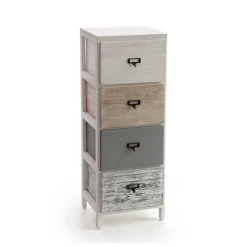 Webmarketpoint Commode Moderne à Usages Multiples Salle De Bain Cuisine Antique Cm 3...