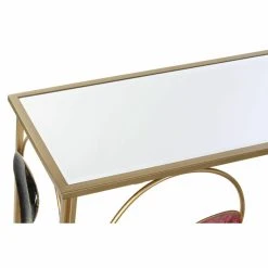 Console DKD Home Decor Abstrait Métal (108 X 37 X 80 Cm) -Pegane Shop console dkd home decor abstrait metal 108 x 37 x 80 cm 14106566 39296682 1140x1140