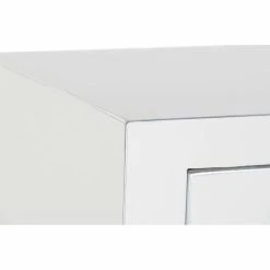 Console DKD Home Decor Blanc Argent Sapin Bois MDF (95 X 24 X 79 Cm) -Pegane Shop console dkd home decor blanc argent sapin bois mdf 95 x 24 x 79 cm 14108692 39304564 1140x1140