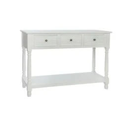 Console DKD Home Decor Bois Blanc (120 X 40 X 80 Cm)
