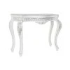 Console DKD Home Decor Bois Blanc Bois De Manguier (106 X 39 X 77 Cm)