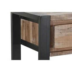 Console DKD Home Decor Naturel Noir Métal Acacia (110 X 35 X 80 Cm) -Pegane Shop console dkd home decor naturel noir metal acacia 110 x 35 x 80 cm 14106360 39295964 1140x1140