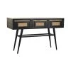 Console DKD Home Decor Naturel Noir Rotin Bois De Manguier (125 X 40 X...