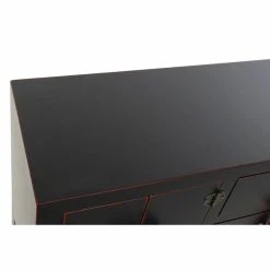 Pegane Shop -Pegane Shop console dkd home decor noir rouge sapin bois mdf 63 x 26 x 83 cm 14109168 39306146 1140x1140