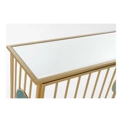 Console DKD Home Decor Rose Doré Métal Cercles (120 X 36 X 90 Cm) 7 Console DKD Home Decor Rose Doré Métal Cercles (120 X 36 X 90 Cm) -Pegane Shop console dkd home decor rose dore metal cercles 120 x 36 x 90 cm 14106786 39297458 1140x1140