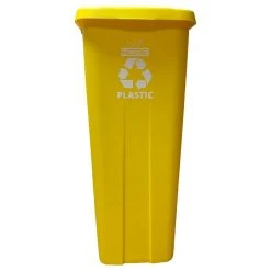 Conteneur De Recyclage De Wellhome 110 Litres, Fermé Avec Couvercle, ... -Pegane Shop conteneur de recyclage de wellhome 110 litres ferme avec couvercle ideal pour le recyclage en plastique avec roues sacs a ordures 3x 10 unites 12085596 32054212 1140x1140