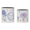 Corbeille à Papier DKD Home Decor Bois Toile (2 Pcs)