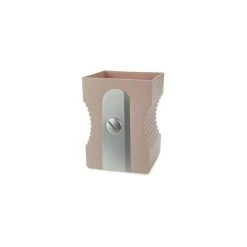 Balvi Corbeille à Papier En Plastique Taille-crayon Rose Clair.