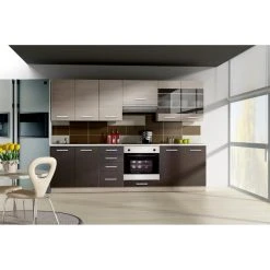 Living Sofa Cuisine Aménagée Moderne Vera