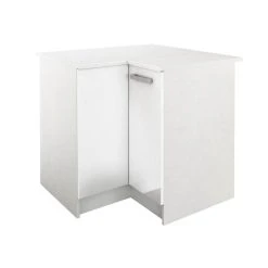 Vente-unique Cuisine Complète D'angle - 9 éléments De Rangements - Blanc - TRATT... -Pegane Shop cuisine complete dangle 9 elements de rangements blanc trattoria 14086626 39175216 1140x1140