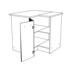 Vente-unique Cuisine Complète D'angle - 9 éléments De Rangements - Blanc - TRATT... -Pegane Shop cuisine complete dangle 9 elements de rangements blanc trattoria 14086626 39175218 1140x1140