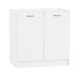Pegane Cuisine Complète Mila 7 éléments Couleur Blanc Avec Plan De Travail... -Pegane Shop cuisine complete mila 7 elements couleur blanc avec plan de travail inclus longueur 180240 cm 12282998 32716704 1140x1140