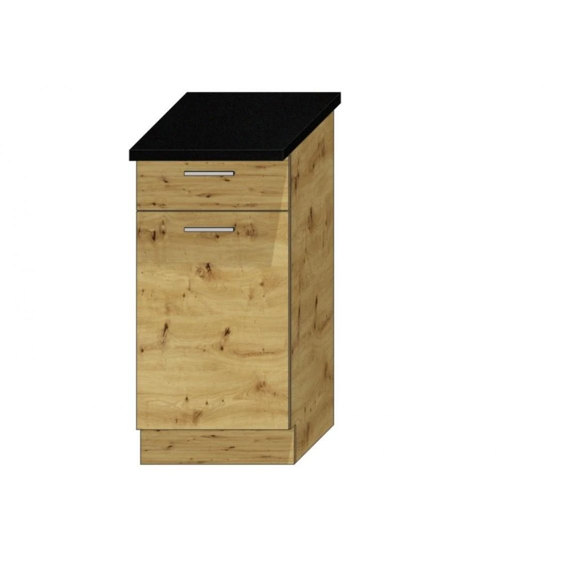 Pegane Cuisine Complète Mila 7 éléments Couleur Chêne Artisan Avec Plan D... 2 Pegane Cuisine Complète Mila 7 éléments Couleur Chêne Artisan Avec Plan D... - Image 2