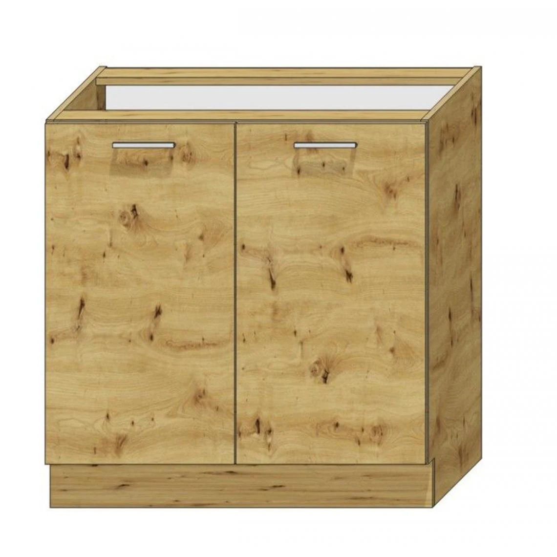 Pegane Cuisine Complète Mila 7 éléments Couleur Chêne Artisan Avec Plan D... 5 Pegane Cuisine Complète Mila 7 éléments Couleur Chêne Artisan Avec Plan D... - Image 5