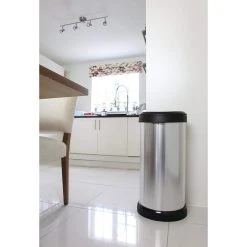 CURVER Poubelle 40 L, Plastique, Argenté, 40 Litre -Pegane Shop curver poubelle 40 l plastique argente 40 litre 13911930 38578750 1140x1140