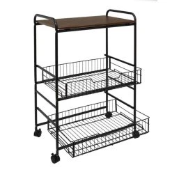 Paris Prix Desserte 2 Étagères & 2 Tiroirs Métal 86cm Noir 7 Paris Prix Desserte 2 Étagères & 2 Tiroirs Métal 86cm Noir -Pegane Shop desserte 2 tageres et 2 tiroirs metal 86cm noir 12222272 32475914 1140x1140