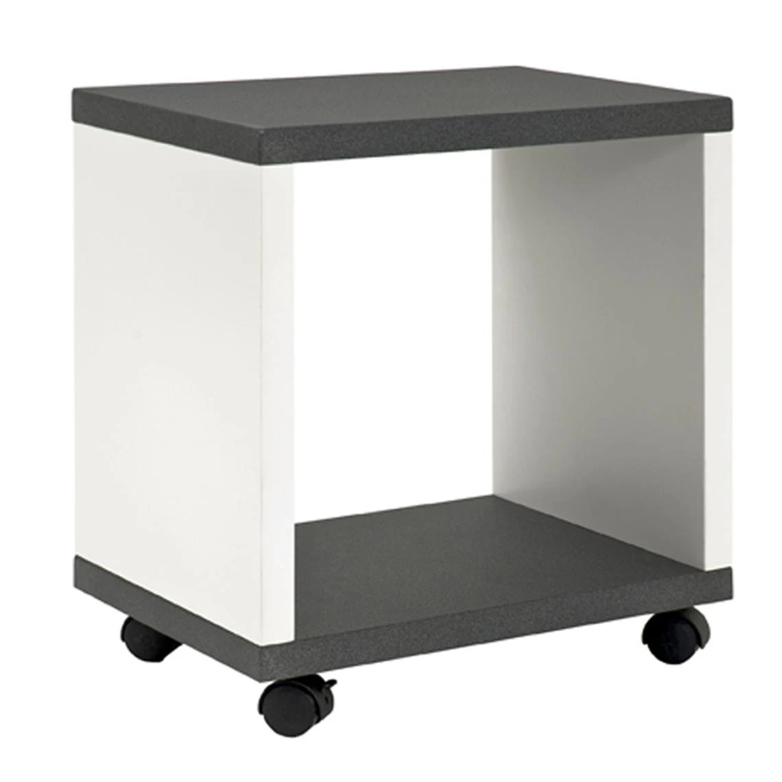 Pegane Desserte Coloris Optique Granit-blanc - Dim : L 43 X P 30 X H 48 Cm 1 Pegane Desserte Coloris Optique Granit-blanc - Dim : L 43 X P 30 X H 48 Cm