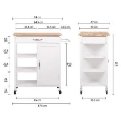 Tbs Desserte De Cuisine 1 Porte 1 Tiroir 3 En Hévéa - Blanc Laqué - L 7... -Pegane Shop desserte de cuisine 1 porte 1 tiroir 3 en hevea blanc laque l 74 x p 47 x h 91 cm enzo 14071360 39078312 1140x1140