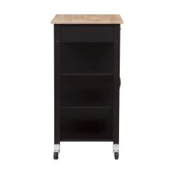 Tbs Desserte De Cuisine 1 Porte 1 Tiroir 3 En Hévéa - Noir Laqué - L 74... -Pegane Shop desserte de cuisine 1 porte 1 tiroir 3 en hevea noir laque l 74 x p 47 x h 91 cm enzo 14071340 39078214 1140x1140