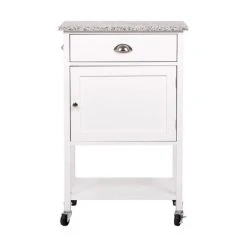 Tbs Desserte De Cuisine 1 Porte 1 Tiroir - Blanc Laqué - L 55 X P 45,5 X ... -Pegane Shop desserte de cuisine 1 porte 1 tiroir blanc laque l 55 x p 455 x h 864 cm polka 14071338 39078200 1140x1140