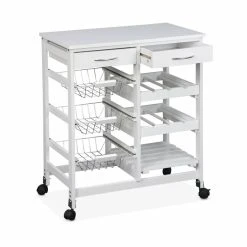 Desserte De Cuisine à Roulettes Blanche L Alice's Garden 9 Desserte De Cuisine à Roulettes Blanche L Alice's Garden -Pegane Shop desserte de cuisine a roulettes blanche l alices garden 11698776 583616 6 1140x1140