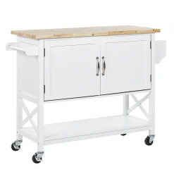 Beliani Desserte De Cuisine Blanche MELE