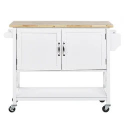 Beliani Desserte De Cuisine Blanche MELE -Pegane Shop desserte de cuisine blanche mele 12173722 32373820 1140x1140