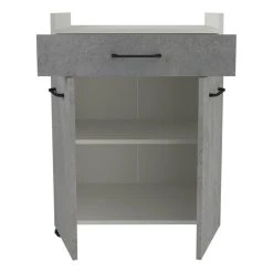 BUT Desserte MALICE Béton Gris -Pegane Shop desserte malice beton gris 14047016 38987982 1140x1140