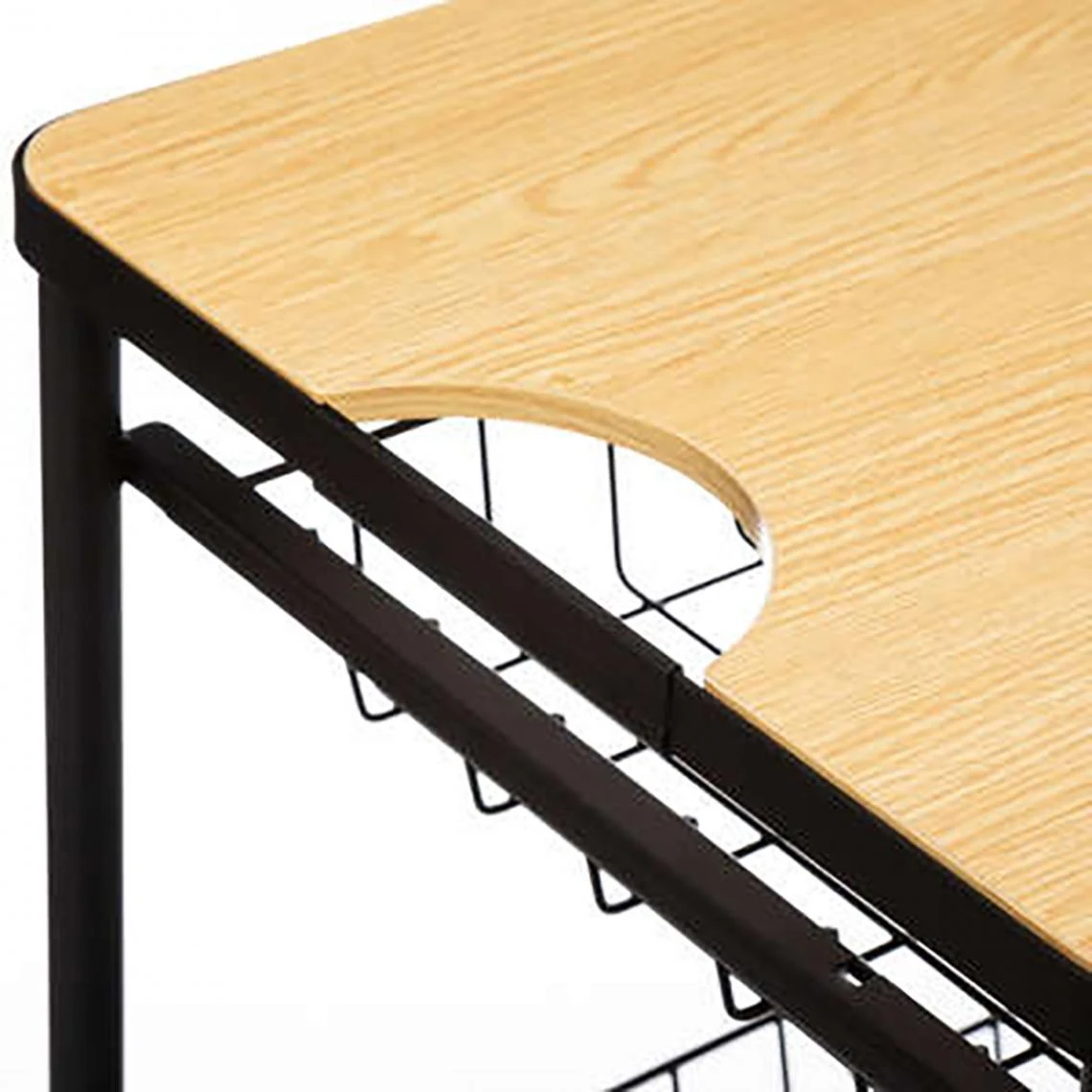 Pegane Desserte Meuble De Cuisine En Acier Coloris Noir - Longueur 60,5 X Pro... 4 Pegane Desserte Meuble De Cuisine En Acier Coloris Noir - Longueur 60,5 X Pro... - Image 4