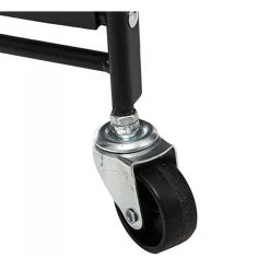 Pegane Desserte Meuble De Cuisine En Acier Coloris Noir - Longueur 68,7 X Pro... -Pegane Shop desserte meuble de cuisine en acier coloris noir longueur 687 x profondeur 355 x hauteur 858 cm 11487246 30037236 1140x1140