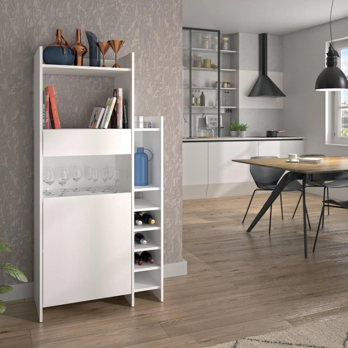 Symbiosis Desserte Micro-onde KITCHY 2 Symbiosis Desserte Micro-onde KITCHY - Image 2